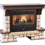 Каминокомплект Real Flame COUNTRY 26 AO с 3D очагом Novara