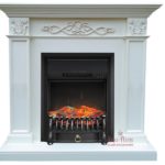 Каминокомплект Royal Flame Verona белый дуб с очагом Fobos FX Black