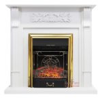 Каминокомплект Royal Flame Venice с очагом Majestic FX Brass (Белый)