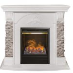 Каминокомплект Real-Flame ATHENA STD WT с 3D очагом Olympic