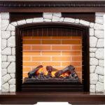 Каминокомплект Dimplex Glasgow (тёмный дуб) с очагом Cassette 600 NH