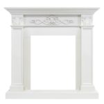 Портал Royal Flame Verona белый дуб под классический очаг