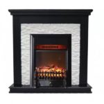 Каминокомплект Interflame Сиена сланец венге с очагом Fobos FX Black
