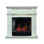 Каминокомплект Royal Flame Atlanta белый с очагом Dioramic 25 LED FX