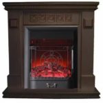 Каминокомплект Interflame Остин темный дуб с очагом Majestic FX Black