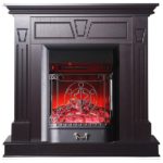 Каминокомплект Interflame Берта венге с очагом Majestic FX Black