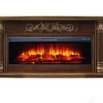 Каминокомплект Interflame Лорд темный дуб с очагом FreeSpace 50 LED FX QZ 