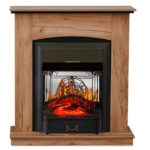 Каминокомплект Royal Flame Barcelona табачный дуб с очагом Majestic FX M Black