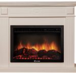 Каминокомплект Firelight Bianco 30 с очагом Electrolux EFP/P – 3020LS Беленный дуб