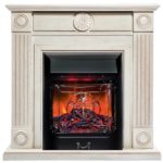 Каминокомплект Firelight Frame Classic с очагом Majestic FX Black Беленный дуб
