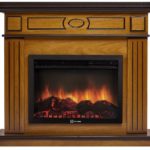 Каминокомплект Firelight Bianco 30 с очагом Electrolux EFP/P – 3020LS Орех