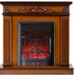 Каминокомплект Firelight Noce Classic с очагом Majestic FX Black Орех