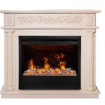 Каминокомплект Real-Flame ATTICA WT с 3D очагом HELIOS 26 SBG