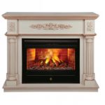 Каминокомплект Real-Flame SILVIA 26 WT с 3D очагом Novara