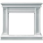 Портал Dimplex Geneva белый под широкие очаги