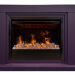 Каминокомплект RealFlame Stanley 26 PLUM с очагом 3D Helios 26 SBG