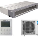 Канальный кондиционер QUATTROCLIMA QV-I24DGE/QN-I24UGE Inverter