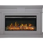 Каминокомплект RealFlame MARCO 36 GR с линейным очагом PREMIER 36