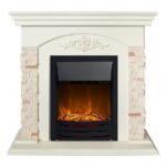 Каминокомплект Real Flame NEAPOLIS WT с очагом OSCAR BL