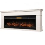 Каминокомплект Royal Thermo California молочный с очагом Aurora RTFP/P-AR60LS
